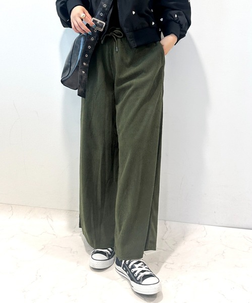 CECIL McBEE(セシルマクビー)の「カットコールワイドパンツ(その他パンツ・レディース・ブラウン/ブラック/グレー/カーキ/グレイッシュベージュ/アイボリー・LARGE/MEDIUM)」の11枚目の写真