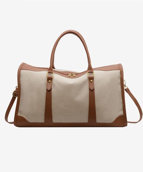 FREE STYLISTS（フリー スタイリスト）の「2WAY配色ボストンバッグ（ボストンバッグ・レディース・ブラック/ブラウン・FREE）」の14枚目の写真