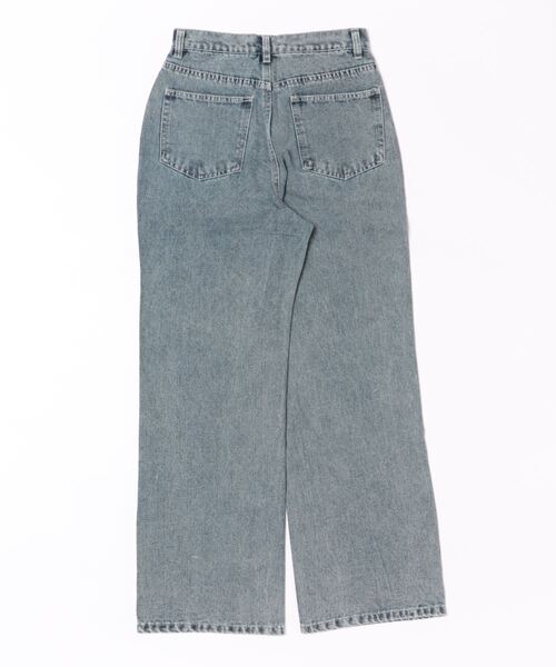 極美品✨d.i.a. ダイア スタッズ ダメージ加工 シルバーラメ デニム 平成 セール】《ダメージカット×美脚ストレート》レディース デニムパンツ