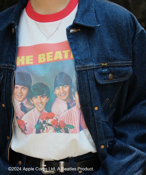 【BEATLESxWrangler】リンガーTシャツ Wrangler/ラングラー【BEATLESxWrangler】コラボ第2段！リンガー