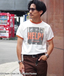 Lee | Wrangler/ラングラー【BEATLESxWrangler】コラボ第2段！リンガーTシャツ(Tシャツ/カットソー)