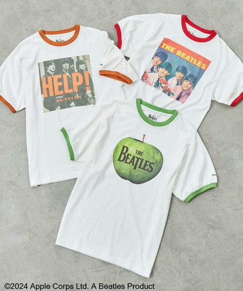 【BEATLESxWrangler】リンガーTシャツ Wrangler/ラングラー【BEATLESxWrangler】コラボ第2段！リンガー