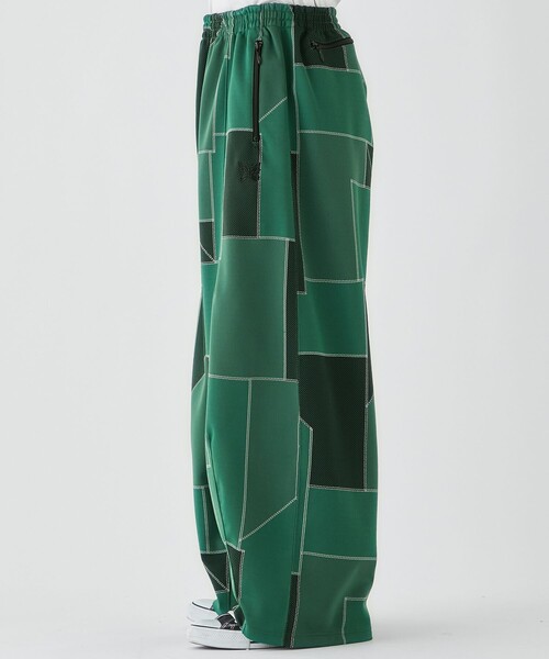 Needles（ニードルス）の「【Needles/ニードルズ】STUDIOUS別注Track H.D.Pants（その他パンツ・メンズ・グリーン・L/M/S/XS）」の4枚目の写真