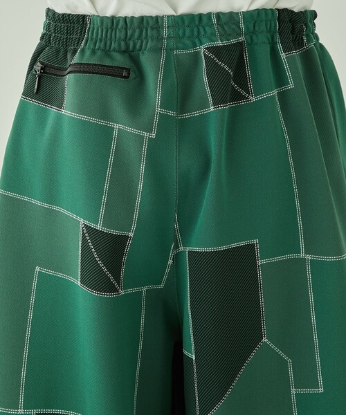 ニードルス　トラックパンツ　S Needles 別注　STUDIOUS 緑×赤 needles studious 別注 トラックパンツ S