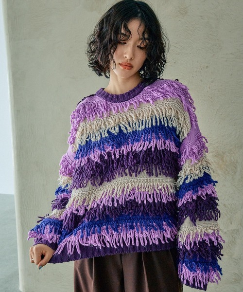 LEPSIM（レプシィム）の「3ゲージモンスターMIXプルオーバー