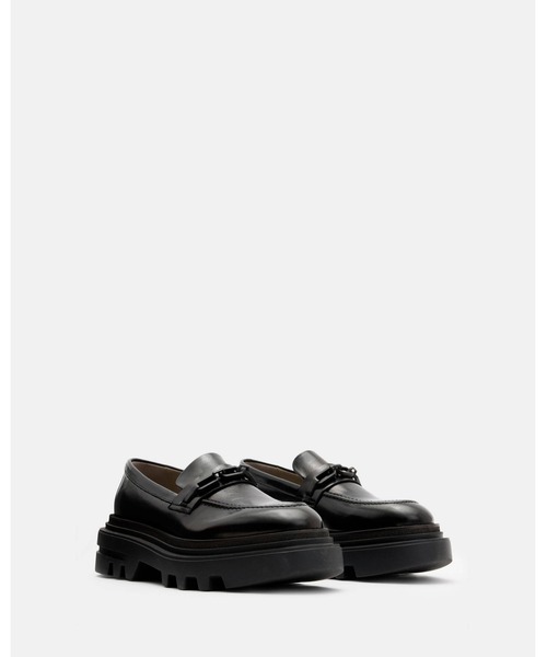 【ALEXANDERWANG】レディース チャンキーモカシン レザー セール】ALEXIA CHAIN CHUNKY LEATHER LOAFERS | ALEXIA