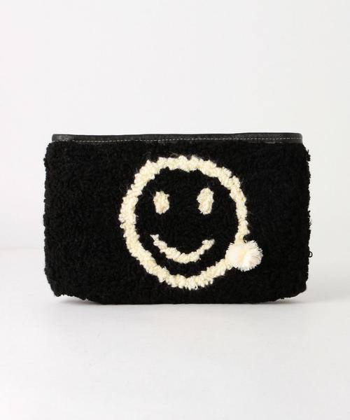 Another Edition（アナザーエディション）の「AnotherEdition×Fatima Moroccoスマイルクラッチバッグ/AE×Fatima/M SML CLT◆（クラッチバッグ・レディース・ホワイト/ブラック・フリー）」の2枚目の写真