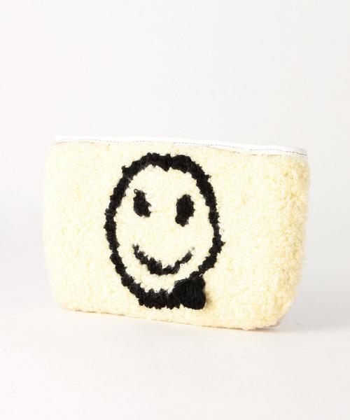 Another Edition（アナザーエディション）の「AnotherEdition×Fatima Moroccoスマイルクラッチバッグ/AE×Fatima/M SML CLT◆（クラッチバッグ・レディース・ホワイト/ブラック・フリー）」の3枚目の写真