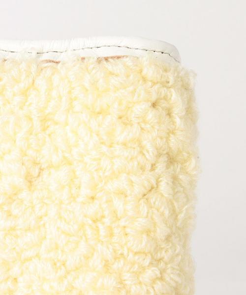 Another Edition（アナザーエディション）の「AnotherEdition×Fatima Moroccoスマイルクラッチバッグ/AE×Fatima/M SML CLT◆（クラッチバッグ・レディース・ホワイト/ブラック・フリー）」の5枚目の写真