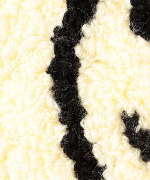 Another Edition（アナザーエディション）の「AnotherEdition×Fatima Moroccoスマイルクラッチバッグ/AE×Fatima/M SML CLT◆（クラッチバッグ・レディース・ホワイト/ブラック・フリー）」の6枚目の写真