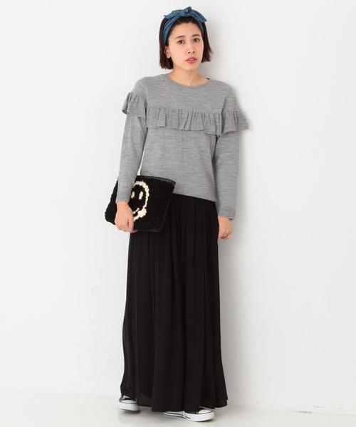 Another Edition（アナザーエディション）の「AnotherEdition×Fatima Moroccoスマイルクラッチバッグ/AE×Fatima/M SML CLT◆（クラッチバッグ・レディース・ホワイト/ブラック・フリー）」の9枚目の写真