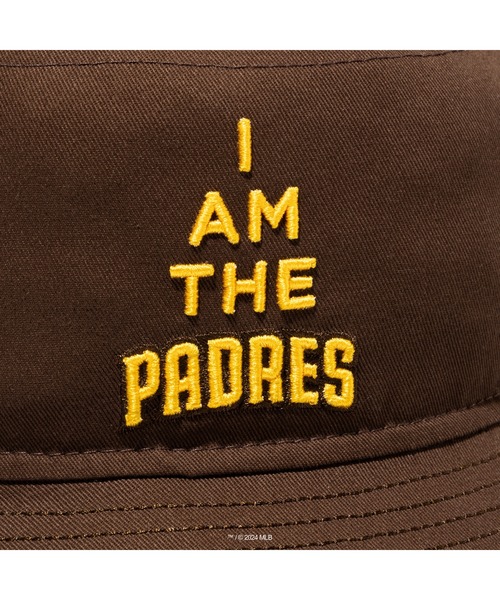 TAKAHIROMIYASHITATheSoloIst.（タカヒロミヤシタザソロイスト）の「Bucket-01.(I AM THE PADRES)（ハット・メンズ・ブラウン・L/XL/M/L/S/M）」の13枚目の写真