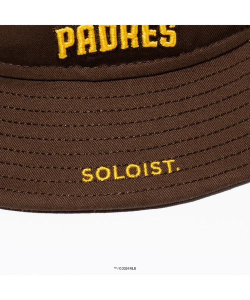 TAKAHIROMIYASHITATheSoloIst.（タカヒロミヤシタザソロイスト）の「Bucket-01.(I AM THE PADRES)（ハット・メンズ・ブラウン・L/XL/M/L/S/M）」の14枚目の写真