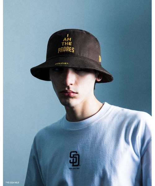 TAKAHIROMIYASHITATheSoloIst.（タカヒロミヤシタザソロイスト）の「Bucket-01.(I AM THE PADRES)（ハット・メンズ・ブラウン・L/XL/M/L/S/M）」の5枚目の写真