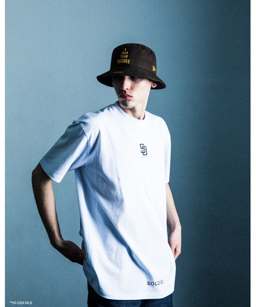 TAKAHIROMIYASHITATheSoloIst.（タカヒロミヤシタザソロイスト）の「Bucket-01.(I AM THE PADRES)（ハット・メンズ・ブラウン・L/XL/M/L/S/M）」の3枚目の写真