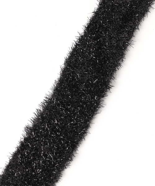 tiny tiny（ティニーティニー）の「ラメニットストラップ[tiny tiny(ティニーティニー)]（スマホグッズ・レディース・ブラック/グレー/ピンク・0）」の5枚目の写真