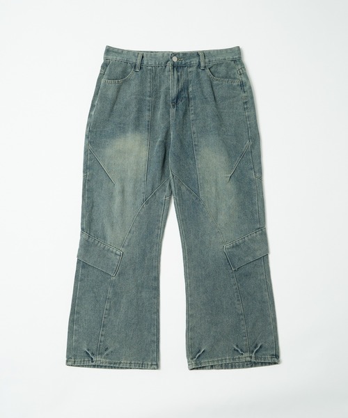 tinkerend（ティンカーエンド）の「Twist Vintage Denim Pants / ツイストヴィンテージデニムパンツ（デニムパンツ・メンズ・ブルー・L/M/XL）」の12枚目の写真