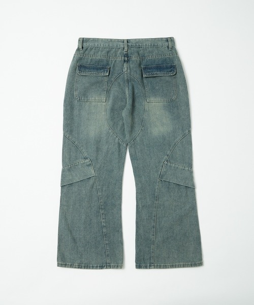 tinkerend（ティンカーエンド）の「Twist Vintage Denim Pants / ツイストヴィンテージデニムパンツ（デニムパンツ・メンズ・ブルー・L/M/XL）」の13枚目の写真