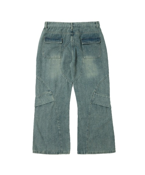 tinkerend（ティンカーエンド）の「Twist Vintage Denim Pants / ツイストヴィンテージデニムパンツ（デニムパンツ・メンズ・ブルー・L/M/XL）」の15枚目の写真