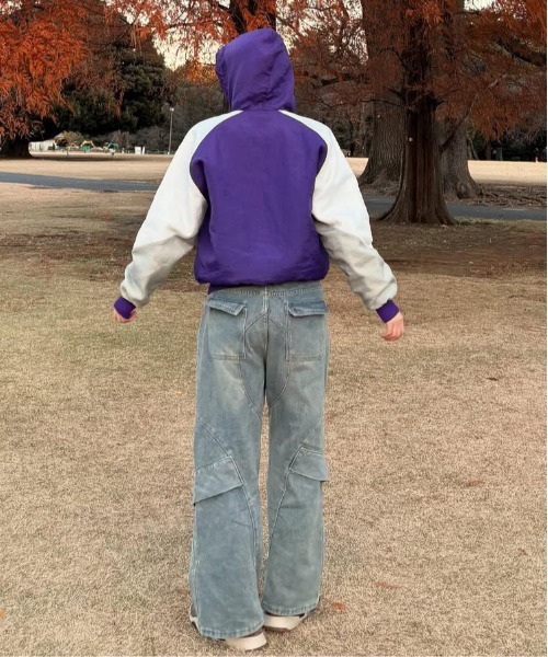 tinkerend（ティンカーエンド）の「Twist Vintage Denim Pants / ツイストヴィンテージデニムパンツ（デニムパンツ・メンズ・ブルー・L/M/XL）」の20枚目の写真