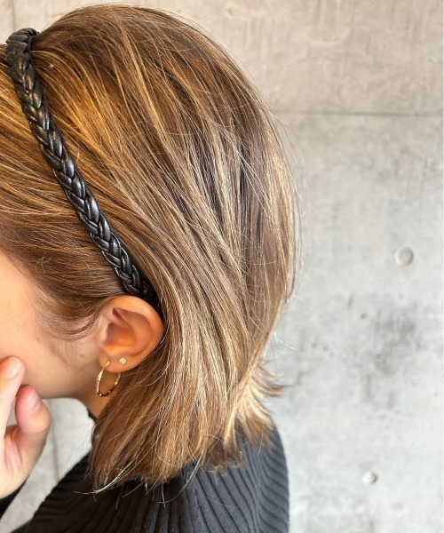 ciite'（シーテ）の「クロス編み カチューシャ（カチューシャ・レディース・ブラック/カーキ/ブラウン・FREE）」の13枚目の写真