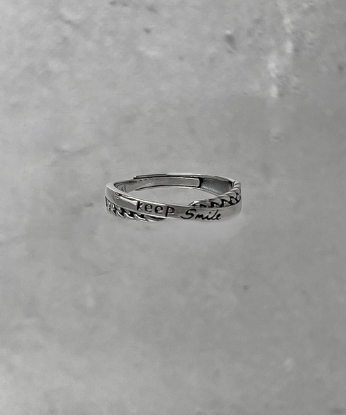 SBG(エスビー)の「SBG シルバー925フリーサイズバリエーションデザインリング(リング・メンズ・B/A/D/C/その他3/その他5/その他11/E/S/T/V/W/その他8/その他10/H/J/O/Q/X/Z/その他6/L/その他4/その他7/その他9/その他12/P/R/Y/F/G/I/その他14/その他15/その他16/その他17/その他18/K/M/N/その他1/その他2/U/その他13/その他19/その他25/その他26/その他27/その他20/その他21/その他23/その他22/その他24/その他30/その他28/その他29・FREE)」の4枚目の写真