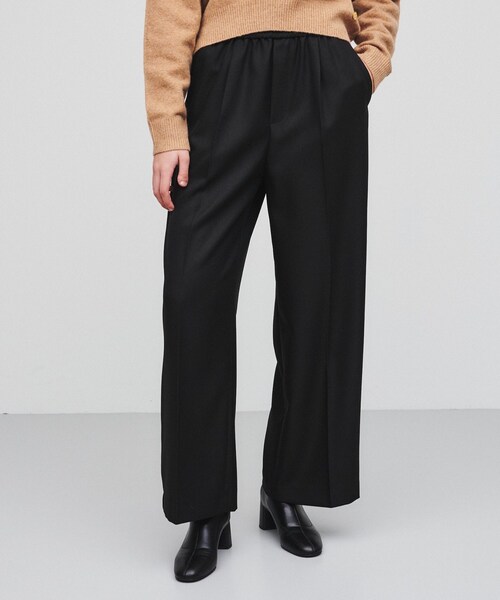 cloenc（クロエンス）の「◆【手洗い可】タックワイドパンツ（その他パンツ・レディース・ブラック/キャメル/ダークグレー・02/01/03）」の20枚目の写真