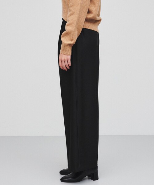 cloenc（クロエンス）の「◆【手洗い可】タックワイドパンツ（その他パンツ・レディース・ブラック/キャメル/ダークグレー・02/01/03）」の9枚目の写真