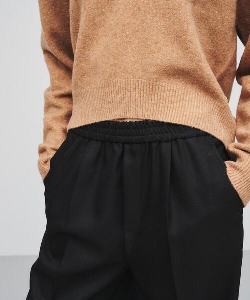 cloenc（クロエンス）の「◆【手洗い可】タックワイドパンツ（その他パンツ・レディース・ブラック/キャメル/ダークグレー・02/01/03）」の13枚目の写真