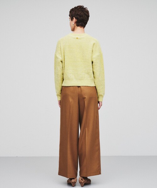 cloenc（クロエンス）の「◆【手洗い可】タックワイドパンツ（その他パンツ・レディース・ブラック/キャメル/ダークグレー・02/01/03）」の21枚目の写真