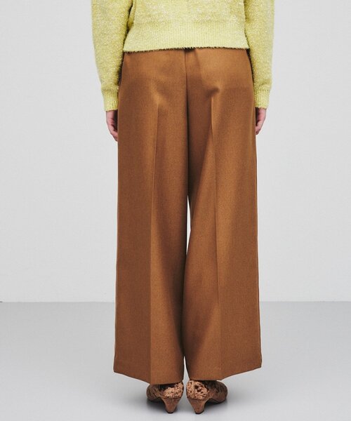 cloenc（クロエンス）の「◆【手洗い可】タックワイドパンツ（その他パンツ・レディース・ブラック/キャメル/ダークグレー・02/01/03）」の6枚目の写真