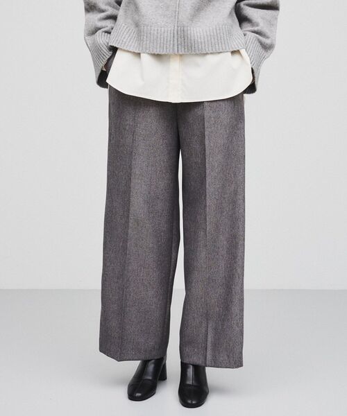 cloenc（クロエンス）の「◆【手洗い可】タックワイドパンツ（その他パンツ・レディース・ブラック/キャメル/ダークグレー・02/01/03）」の19枚目の写真