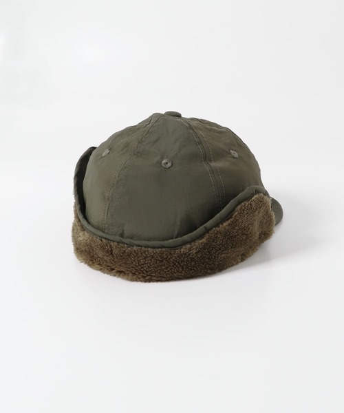 URBAN RESEARCH DOORS（アーバンリサーチドアーズ）の「『撥水』耳当て付きキャップ(KIDS)（キャップ・キッズ・カーキ/ブラック・ONE）」の7枚目の写真