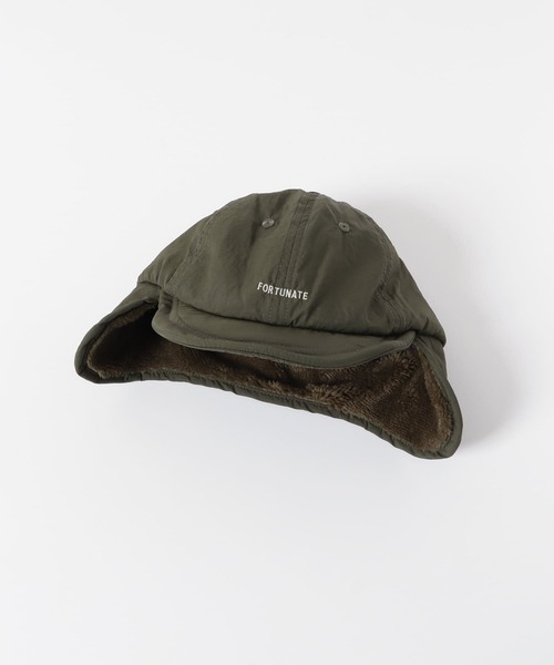 URBAN RESEARCH DOORS（アーバンリサーチドアーズ）の「『撥水』耳当て付きキャップ(KIDS)（キャップ・キッズ・カーキ/ブラック・ONE）」の10枚目の写真