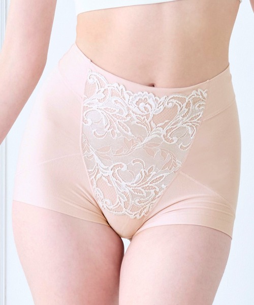 BRADELIS NEWYORK（ブラデリスニューヨーク）の「ハートのお尻に格上げショーツ24 ブラデリス 補整下着 補正（ショーツ・レディース・ブラック/ピンク/アイボリー/ライトベージュ/グレイッシュベージュ/モーブ系・S/M/L/LL/3L/4L/5L）」の3枚目の写真