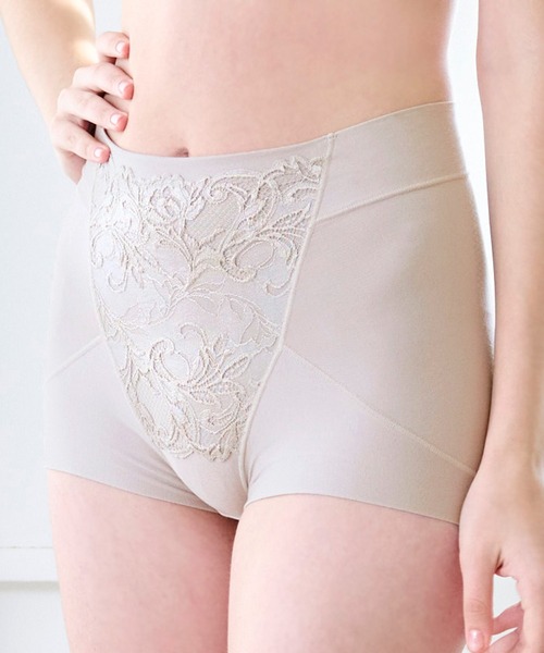 BRADELIS NEWYORK（ブラデリスニューヨーク）の「ハートのお尻に格上げショーツ24 ブラデリス 補整下着 補正（ショーツ・レディース・ブラック/ピンク/アイボリー/ライトベージュ/グレイッシュベージュ/モーブ系・S/M/L/LL/3L/4L/5L）」の4枚目の写真