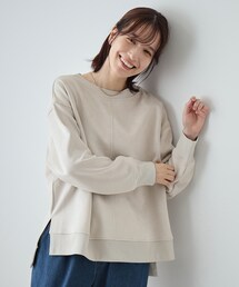 SHOO・LA・RUE | 【S-LL】なめらかスウェード調トップス(Tシャツ/カットソー)