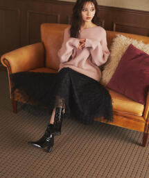 PROPORTION BODY DRESSING | レースアップチュールスカート / 1215120008(スカート)