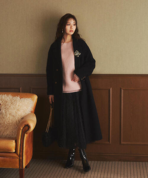 PROPORTION BODY DRESSING（プロポーションボディドレッシング）の「レースアップチュールスカート / 1215120008（スカート・レディース・ホワイト系その他/ブラック・SMALL/MEDIUM）」の14枚目の写真