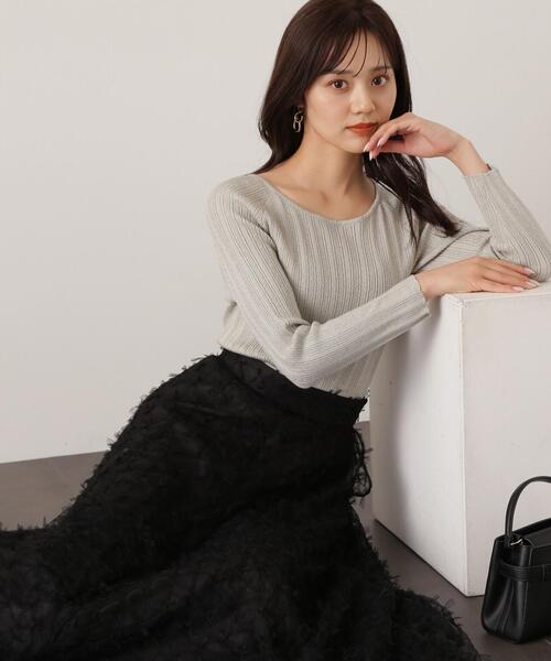 PROPORTION BODY DRESSING（プロポーションボディドレッシング）の「レースアップチュールスカート / 1215120008（スカート・レディース・ホワイト系その他/ブラック・SMALL/MEDIUM）」の17枚目の写真