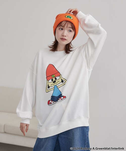 coen（コーエン）の「PaRappa the Rapper（パラッパラッパー）×coen ニットキャップ（ニットキャップ/ビーニー・メンズ・ブラック/オレンジ・FREE）」の4枚目の写真