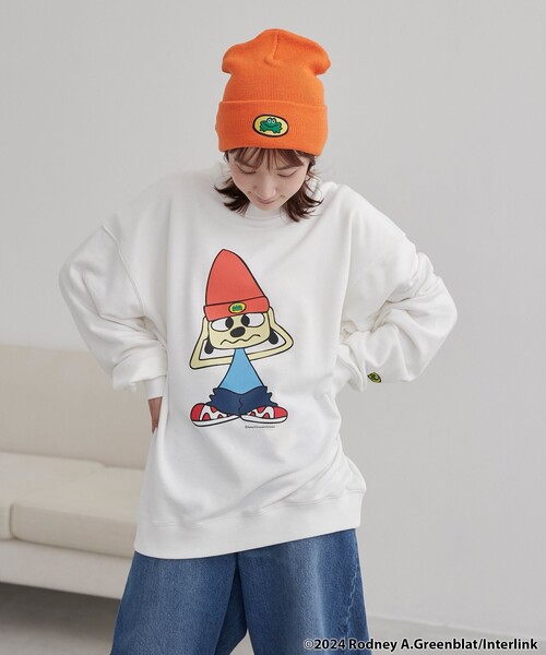 coen（コーエン）の「PaRappa the Rapper（パラッパラッパー）×coen ニットキャップ（ニットキャップ/ビーニー・メンズ・ブラック/オレンジ・FREE）」の18枚目の写真