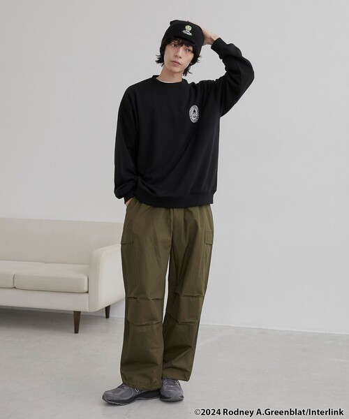 coen（コーエン）の「PaRappa the Rapper（パラッパラッパー）×coen ニットキャップ（ニットキャップ/ビーニー・メンズ・ブラック/オレンジ・FREE）」の10枚目の写真