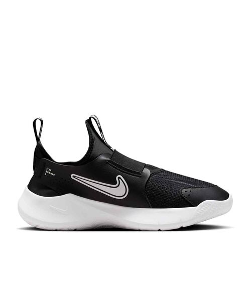 NIKE（ナイキ）の「ナイキ フレックス ランナー 3 ジュニア ロード ランニングシューズ / Nike Flex Runner 3 Big Kids' Road Running Shoes FN1294-005 Black（スニーカー・キッズ・ブラック・23/24/25/22/20/21/22.5/24.5/23.5/20.5/21.5）」の5枚目の写真
