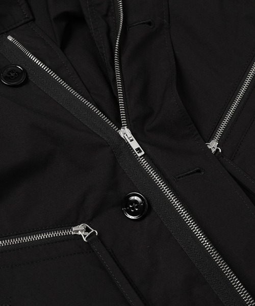 LEMAIRE(ルメール)の「PARACHUTE BLOUSON(ブルゾン・メンズ・ブラック・46/44)」の6枚目の写真