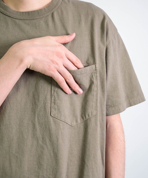 THE NORTH FACE PURPLE LABEL ] 7oz Pocket Tee | Domingo