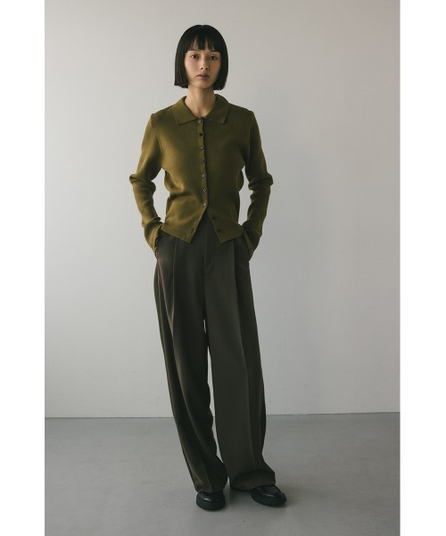 stylemixer シェイプボタンニットポロ STYLEMIXER（スタイルミキサー）の「シェイプボタンニットポロ