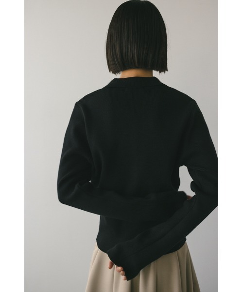 STYLEMIXER（スタイルミキサー）の「シェイプボタンニットポロ