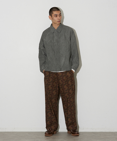 JOURNAL STANDARD(ジャーナルスタンダード)の「LIBERTY / リバティー リップストップオーバーパンツ(その他パンツ・メンズ・アイボリー/サファリグリーン/チャコールグレー/ブラウン・SMALL/MEDIUM/LARGE)」の7枚目の写真