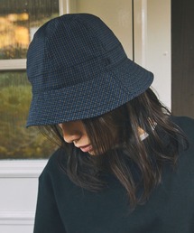 Unblend（アンブレンド）の「【Unblend】ロゴ刺繍 リバーシブル バケットハット（ハット）」